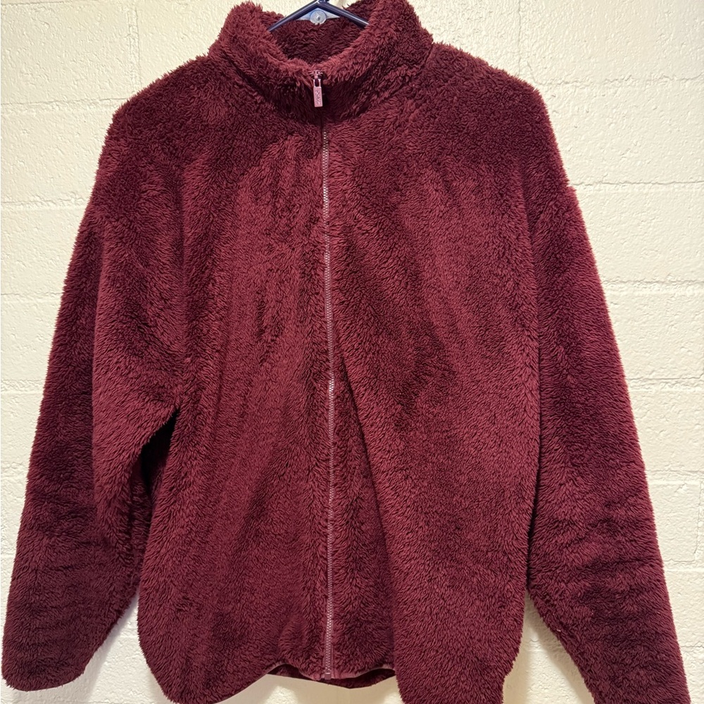 PINK Fuzzy Jacket